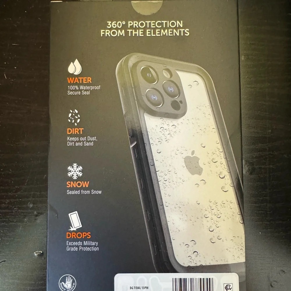 NWT BodyGlove Tidal Waterproof Case for iPhone 13 Pro Max